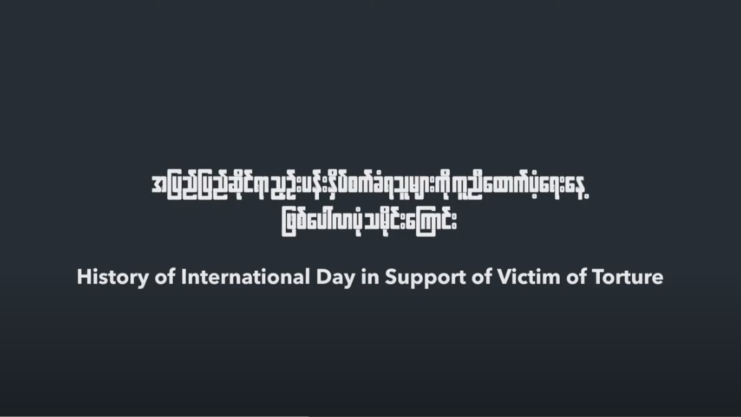 History of International Day In Support Of Victims Of Torture