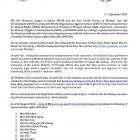 WLB and APWLD statement in support of the 9 WHRDs on death row in Burma