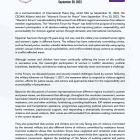 Statement of Women's Forum for Peace (CEDAW Alliance) 