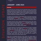January - June 2024  Situation Update of Burma/Myanmar
